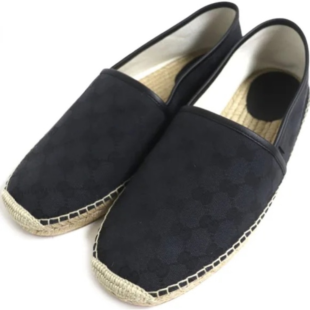 Gucci Black Loafers Slip-Ons